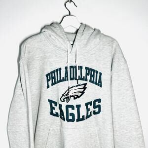 NFL Philadelphia Eagles Men's Sweatshirt Team Apparel Grey Hoodie Pullover